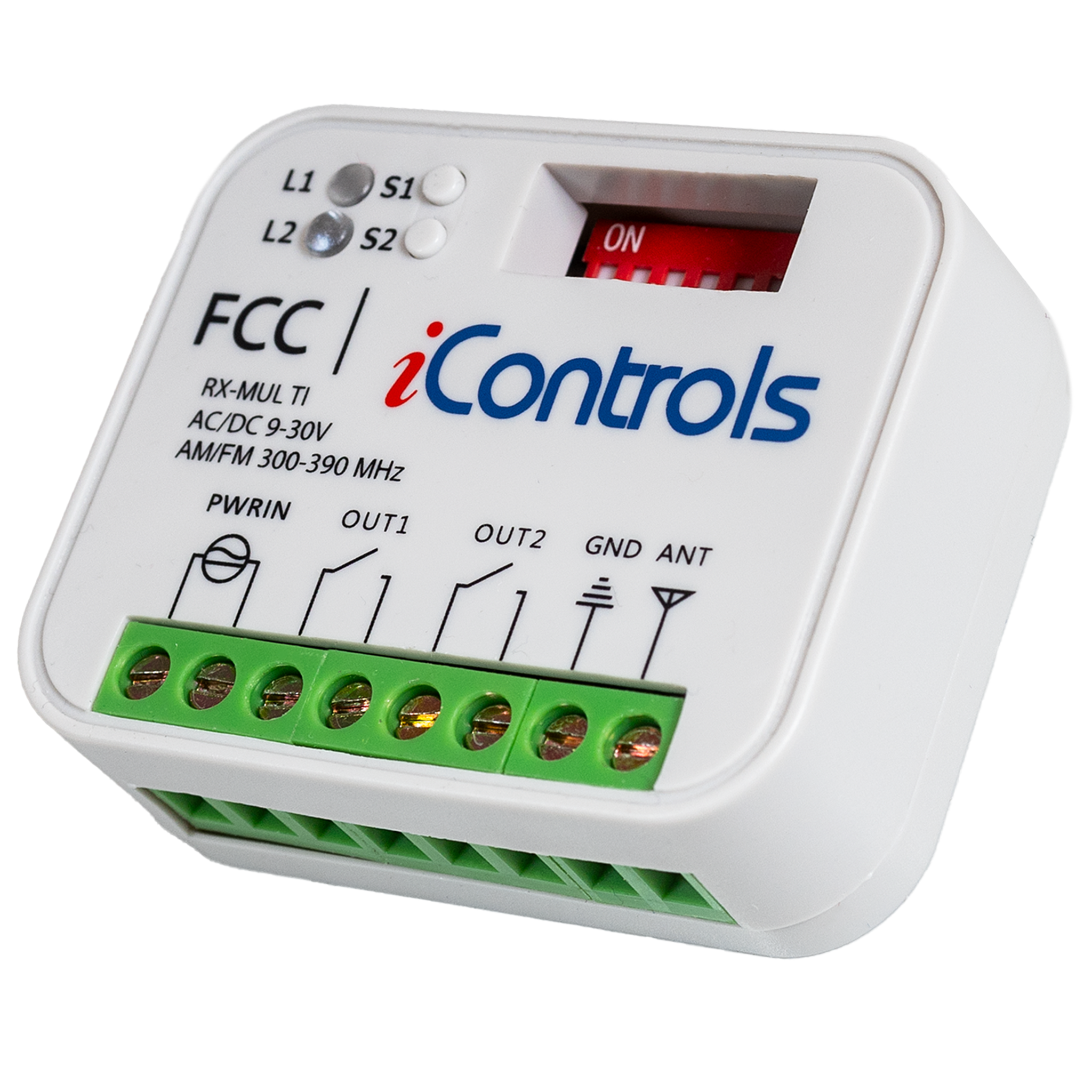 Buy 2 Channel Wire-In Remote Receiver – iControls Inc. Store