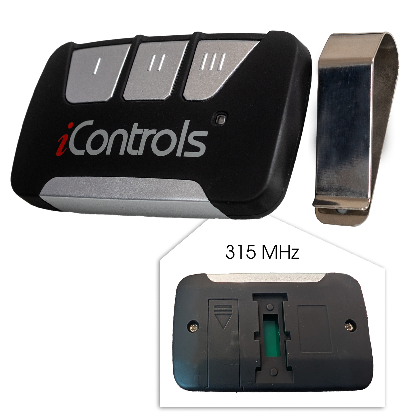3-Button Remote Transmitter