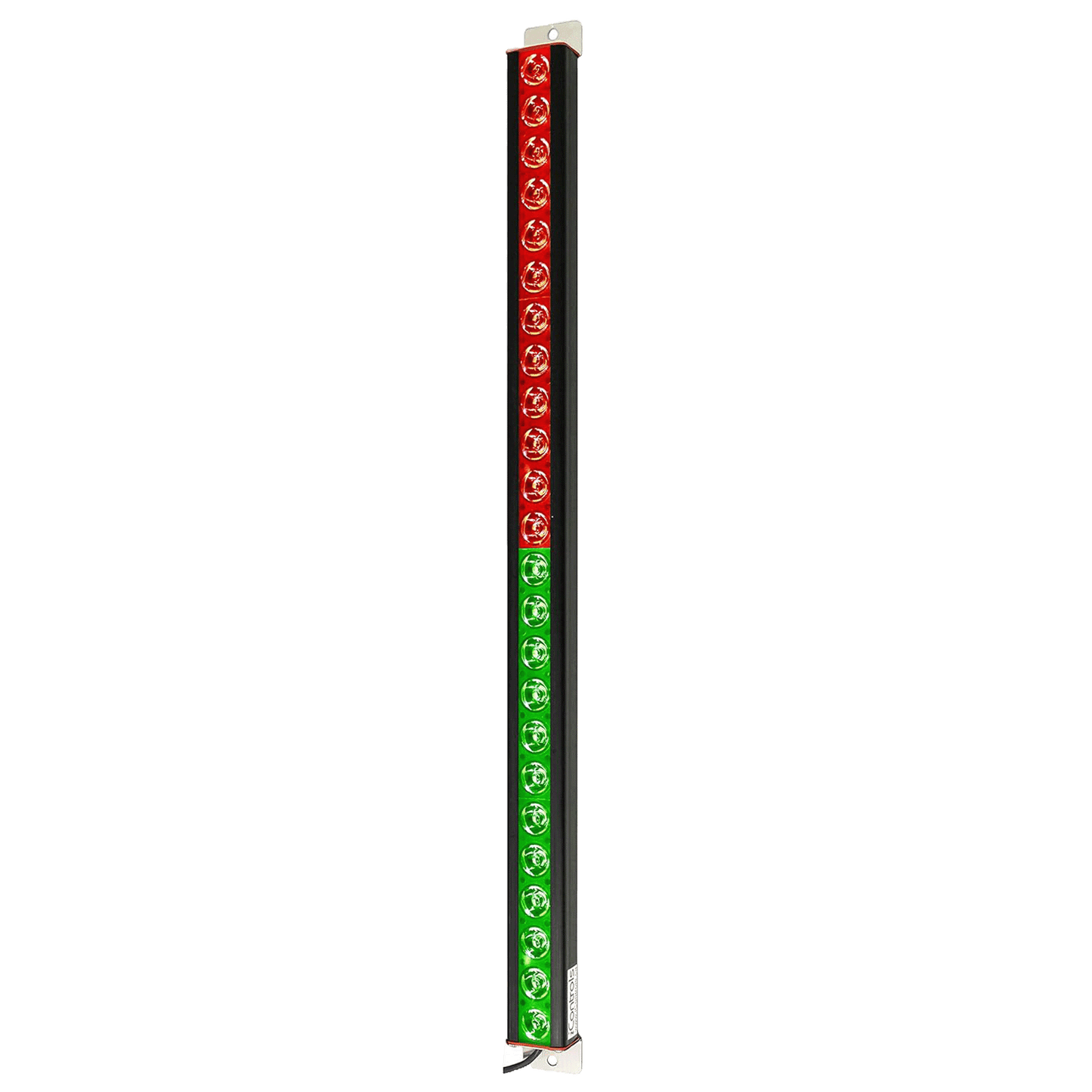 TL24-LV: Slim Red/Green LED Lights, 12-24Vac/dc, Black Body